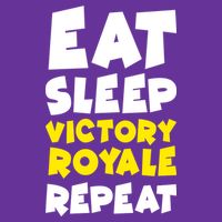 Eat Sleep Victory Royale Repeat Cooling Performance Crew T-Shirt