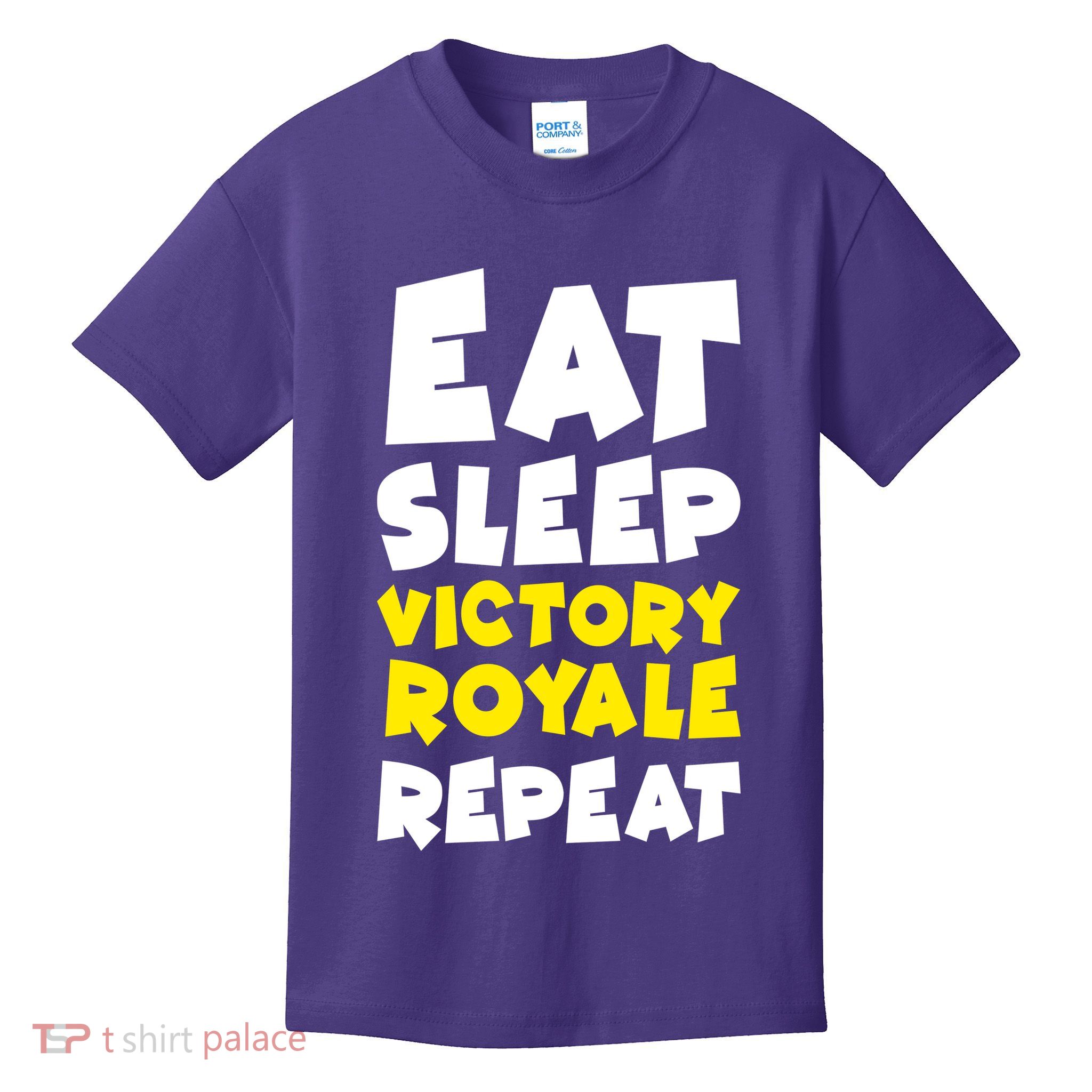 Eat Sleep Victory Royale Repeat Kids T-Shirt