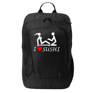 Eat Sushi City Backpack