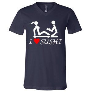 Eat Sushi V-Neck T-Shirt