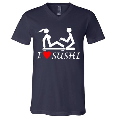Eat Sushi V-Neck T-Shirt