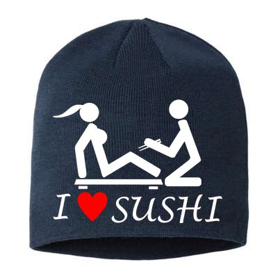 Eat Sushi Sustainable Beanie