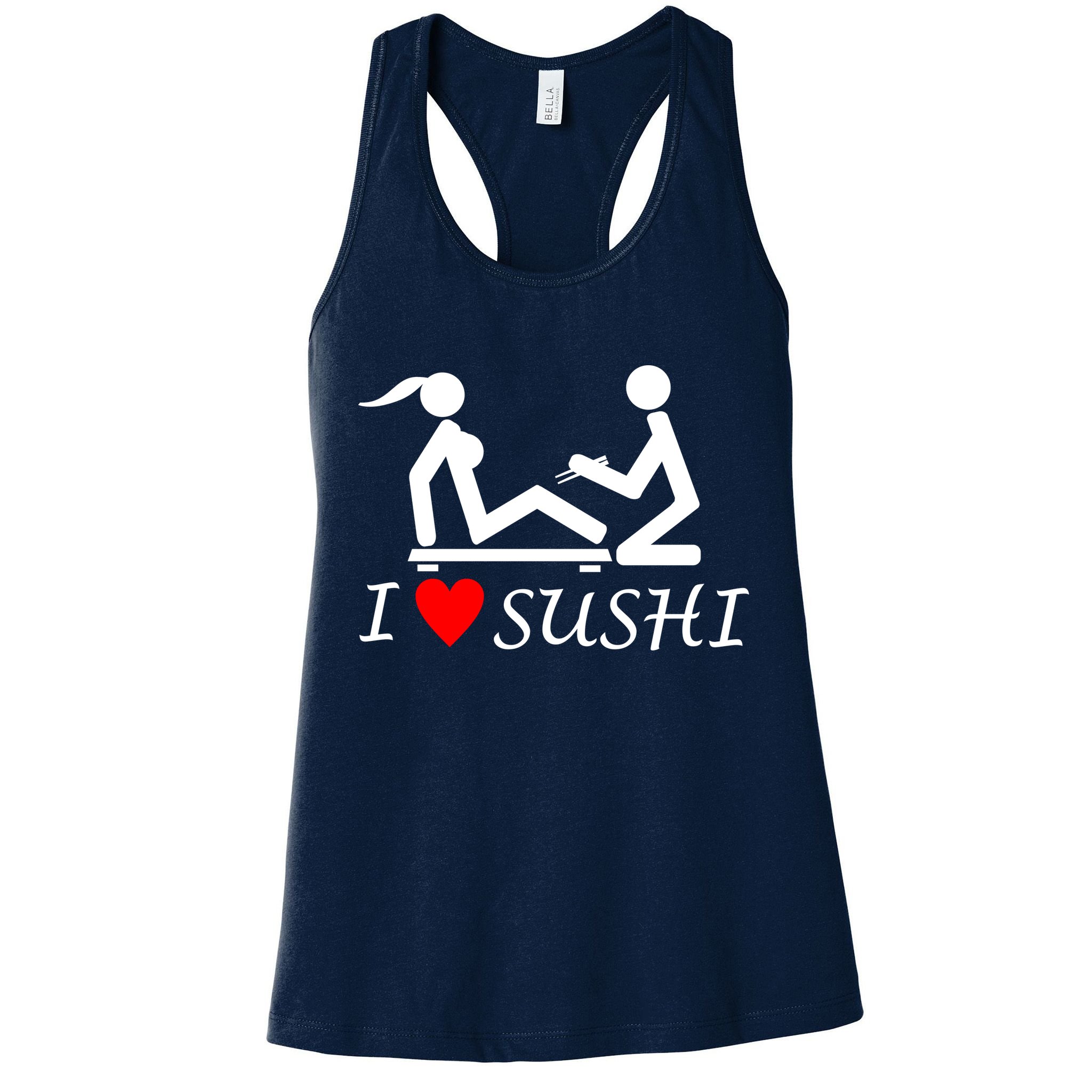 Eat Sushi Womens Tank Top