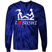 Eat Sushi Tie-Dye Long Sleeve Shirt