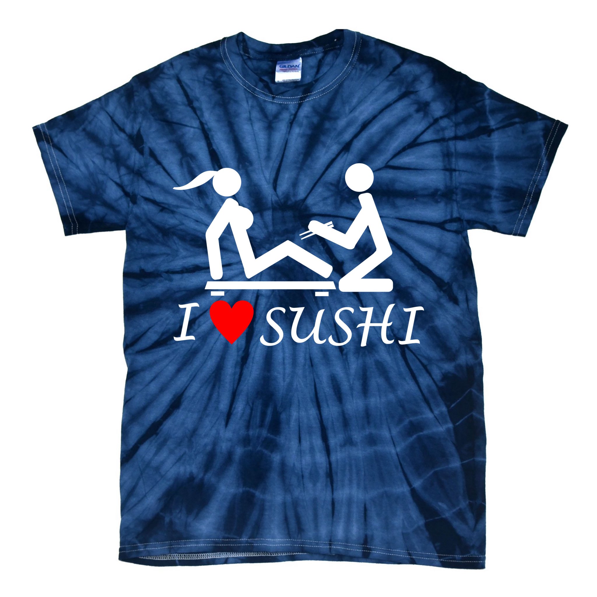 Eat Sushi Tie-Dye T-Shirt