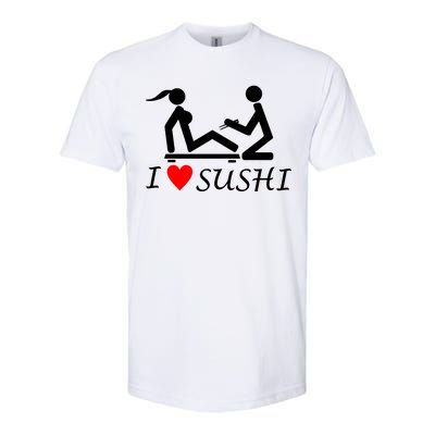 Eat Sushi Softstyle® CVC T-Shirt