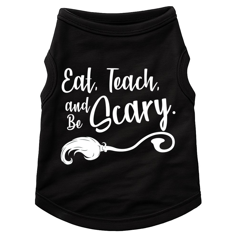 Eat Teach And Be Scary Doggie Tank