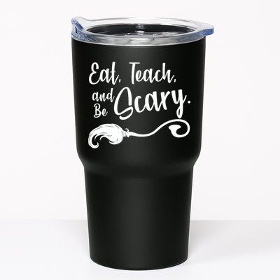 Eat Teach And Be Scary Tumbler