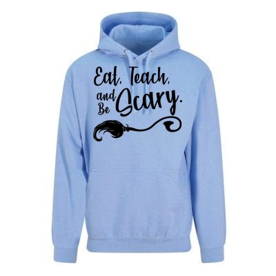 Eat Teach And Be Scary Unisex Surf Hoodie