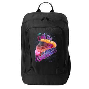 Eat the Universe Galaxy Pizza City Backpack