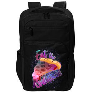 Eat the Universe Galaxy Pizza Impact Tech Backpack