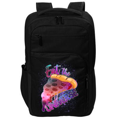 Eat the Universe Galaxy Pizza Impact Tech Backpack