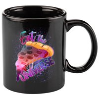 Eat the Universe Galaxy Pizza 11oz C Handle Ceramic Mug