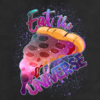 Eat the Universe Galaxy Pizza 11oz C Handle Ceramic Mug