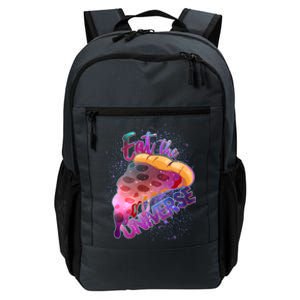 Eat the Universe Galaxy Pizza Daily Commute Backpack