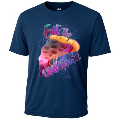 Eat the Universe Galaxy Pizza Performance Shirt