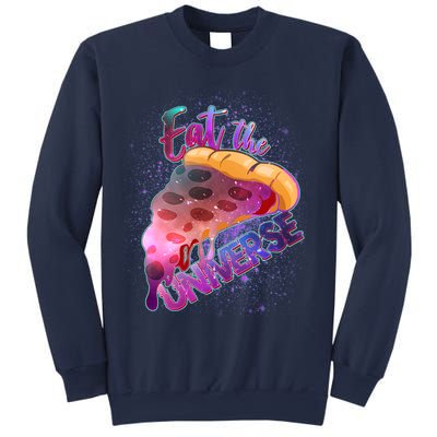 Eat the Universe Galaxy Pizza Sweatshirt