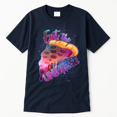 Eat the Universe Galaxy Pizza Tall T-Shirt