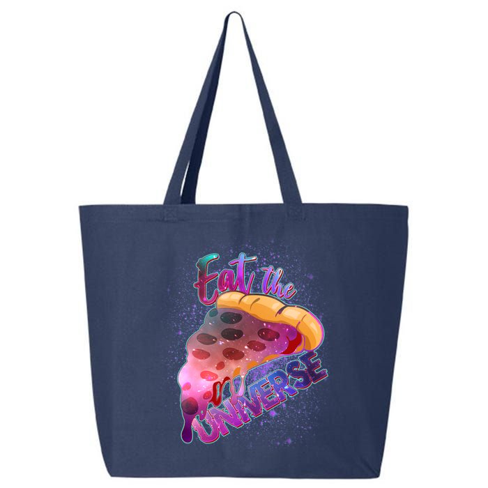 Eat the Universe Galaxy Pizza 25L Jumbo Tote