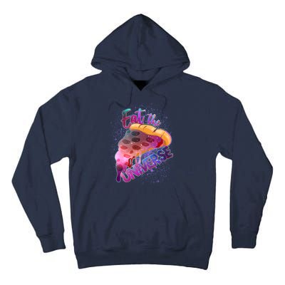 Eat the Universe Galaxy Pizza Tall Hoodie