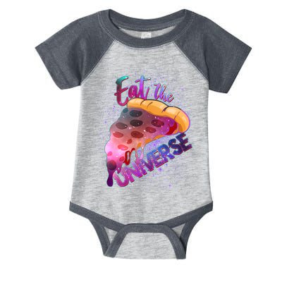 Eat the Universe Galaxy Pizza Infant Baby Jersey Bodysuit