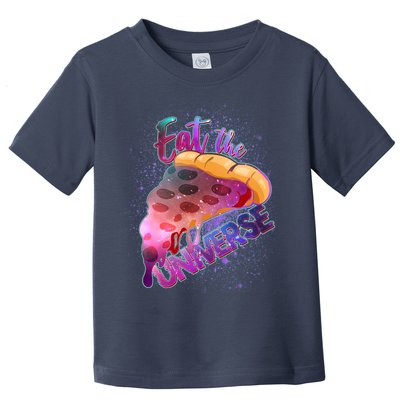 Eat the Universe Galaxy Pizza Toddler T-Shirt