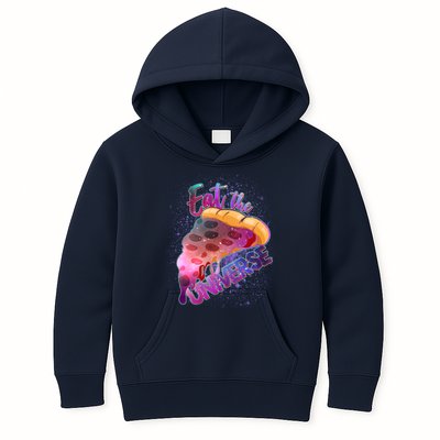 Eat the Universe Galaxy Pizza Kids Hoodie