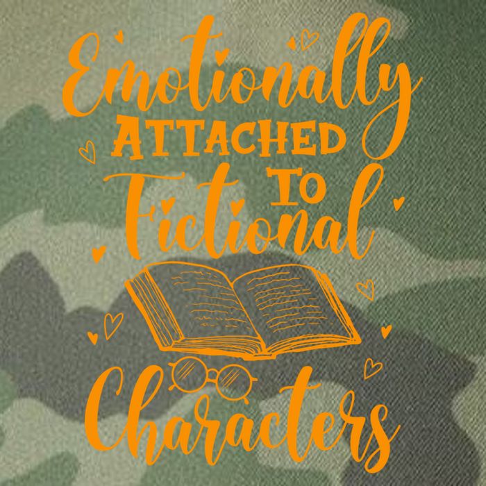 Emotionally Attached To Fictional Characters Book Lover Gift Legacy Tie Dye Trucker Hat