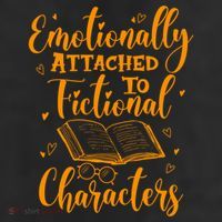 Emotionally Attached To Fictional Characters Book Lover Gift 11oz C Handle Ceramic Mug