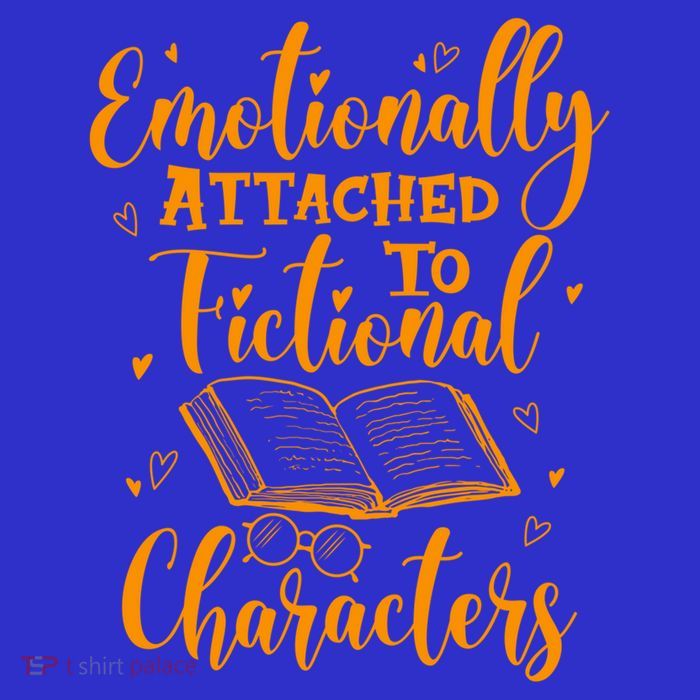 Emotionally Attached To Fictional Characters Book Lover Gift Sweatshirt