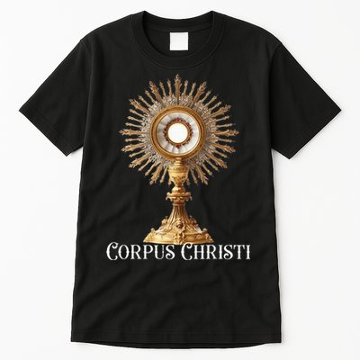 Eucharistic Adoration Traditional Latin Mass Catholic Tall T-Shirt