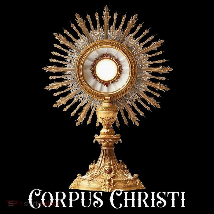 Eucharistic Adoration Traditional Latin Mass Catholic Kids T-Shirt