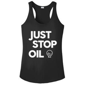 Environmental Activism Take a Stand Against Oil Ladies PosiCharge Competitor Racerback Tank