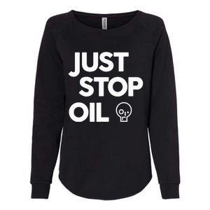 Environmental Activism Take a Stand Against Oil Womens California Wash Sweatshirt