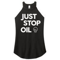 Environmental Activism Take a Stand Against Oil Women's Perfect Tri Rocker Tank