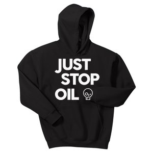 Environmental Activism Take a Stand Against Oil Kids Hoodie