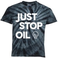 Environmental Activism Take a Stand Against Oil Kids Tie-Dye T-Shirt