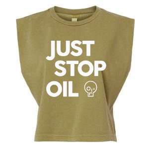 Environmental Activism Take a Stand Against Oil Garment-Dyed Women's Muscle Tee