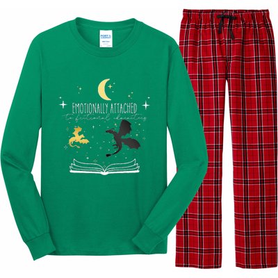 Emotionally Attached To Fictional Characters Long Sleeve Pajama Set