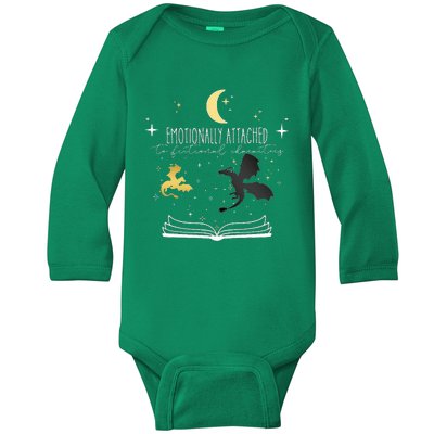 Emotionally Attached To Fictional Characters Baby Long Sleeve Bodysuit