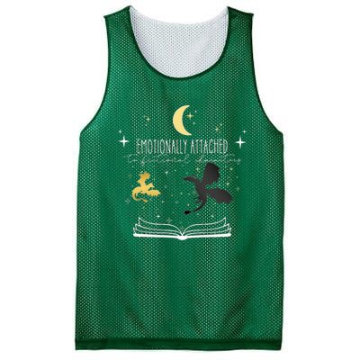 Emotionally Attached To Fictional Characters Mesh Reversible Basketball Jersey Tank