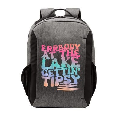 Errbody At The Lake Gettin Tipsy Lake Life Summer Trendy Vector Backpack