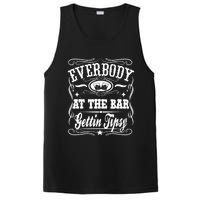 Everybody At The Bar Gettin Tipsy Whiskey PosiCharge Competitor Tank