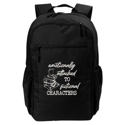 Emotionally Attached To Fictional Characters Funny Backpack