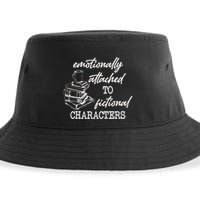 Emotionally Attached To Fictional Characters Funny Sustainable Bucket Hat