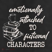 Emotionally Attached To Fictional Characters Funny 25L Jumbo Tote