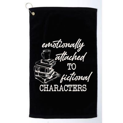 Emotionally Attached To Fictional Characters Funny Golf Towel