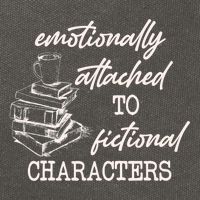 Emotionally Attached To Fictional Characters Funny Cotton Canvas Backpack