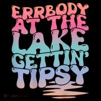 Errbody At The Lake Gettin Tipsy Lake Life Summer Trendy Sustainable Bucket Hat