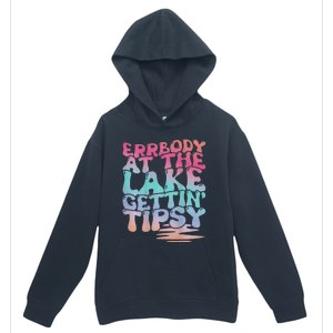 Errbody At The Lake Gettin Tipsy Lake Life Summer Trendy Urban Pullover Hoodie